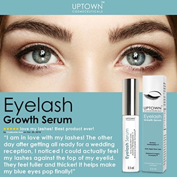 UPTOWN Cosmeceuticals Eyelash Growth Serum  3.5 mL New in Box MIRACLE WORKER! - Picture 3 of 6
